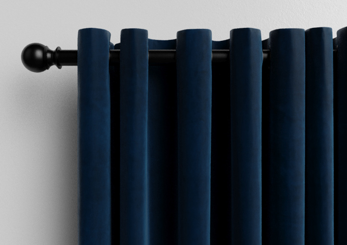 Ultra Luxe Velvet, Deep Blue - Made to Measure Curtains - Image 12